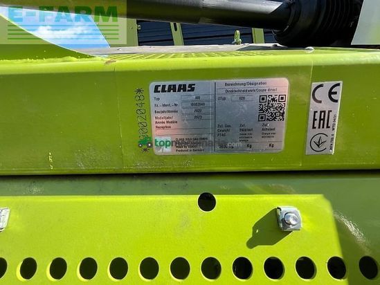 Cabezal - Claas - direct disc 600 + tw avo25