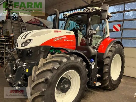 Tractor agrícola - Steyr - 6280 absolut cvt vorführtraktor CVT