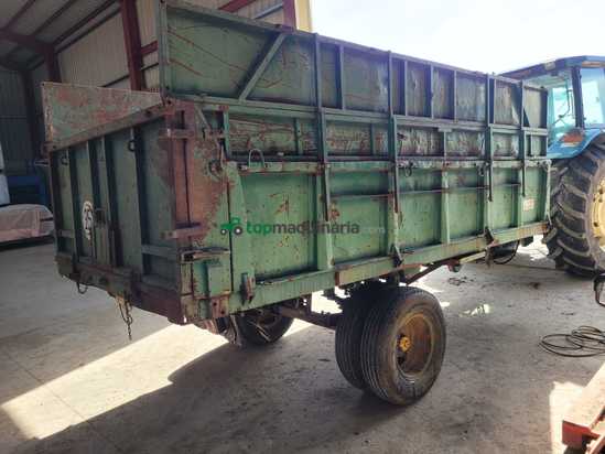 Remolque de 1 eje basculante 8000kgs