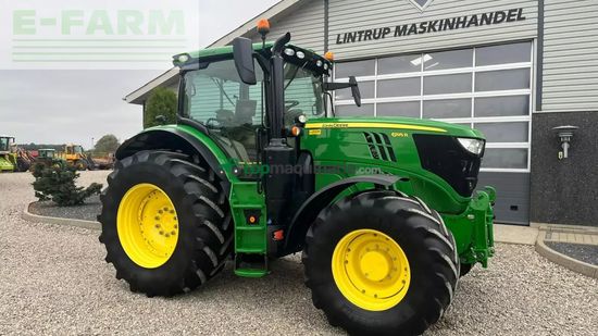 Tractor agrícola - John Deere - 6195r premium edition med frontlift