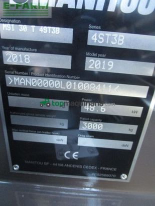 Elevadora - Manitou - msi 30t4st3b