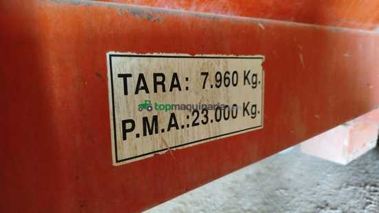 Remolque esparcidor Santamaría 15000kgs