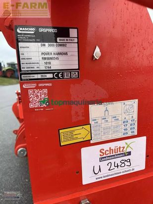 Grada rotativa - Maschio - dm 3000 combi2, neue unbenutzte kreiselegge