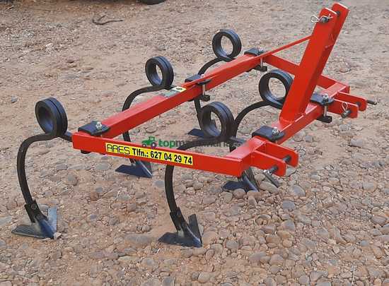 Cultivador de 5 brazos para mini tractores 