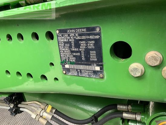 Tractor agrícola - John Deere - 6215r tractor (st24428)