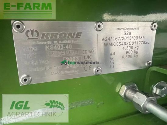 Rastrillo - Krone - swadro tc 1250