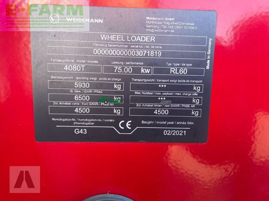 Telescopica - Weidemann - 4080t
