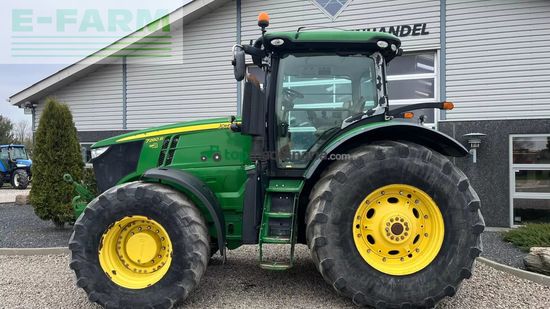 Tractor agrícola - John Deere - 7260r ap med frontlift