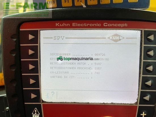 Remolqu esparcidor - Kuhn - spv 14 (2113)