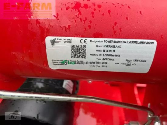 Grada rotativa - Kverneland - h-serie