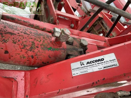 Sembradora monograno mecanica - Accord - Monopill