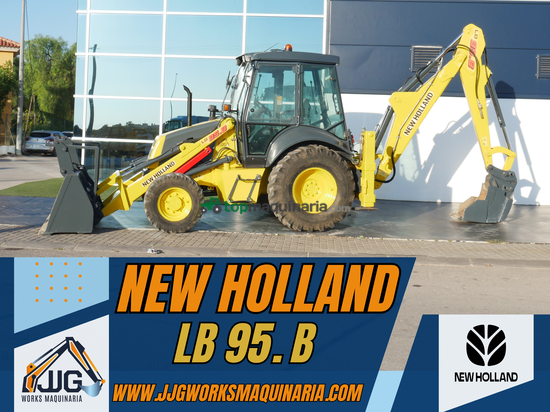 Retroexcavadora -  New Holland LB 95 B