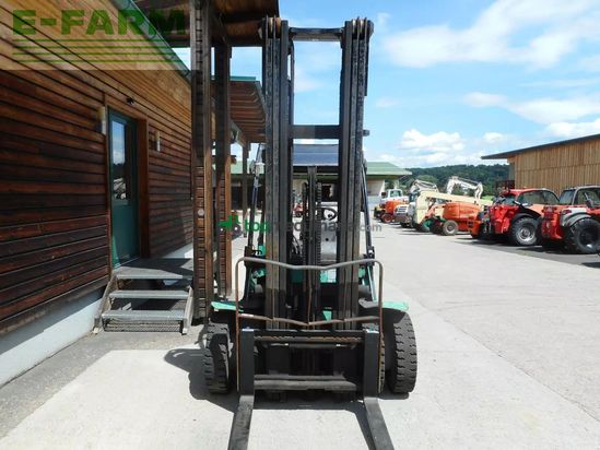 Elevadora - Mitsubishi - fd 25 n triplex 6,4m + ss + zwillingsreifen