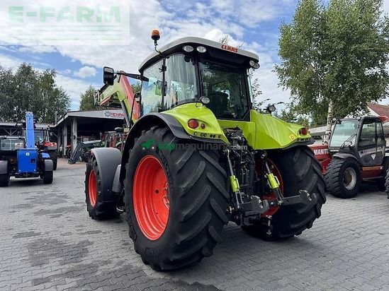 Tractor agrícola - Claas - arion 640 cis + quicke q65