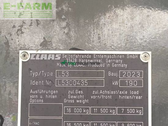 Cosechadora de Cereal - Claas - trion 520, günstige finanzierung