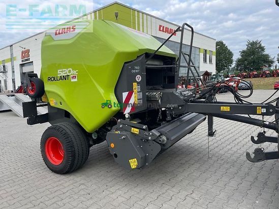 Empacadora gigant - Claas - rollant 520 rc