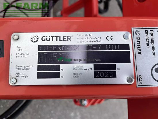 Cultivador - Güttler - supermaxx 70-7 bio