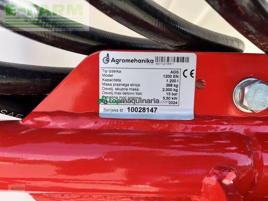 Atomizador - Agromehanika - ags 1200 - feldspritze 15m