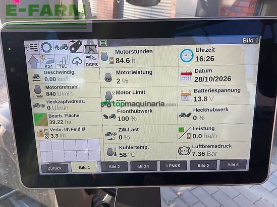 Tractor agrícola - Case IH - maxxum 150 mc ad 8