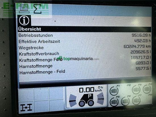 Tractor agrícola - Claas - xerion 4000 & kaweco schwanenhals tridem