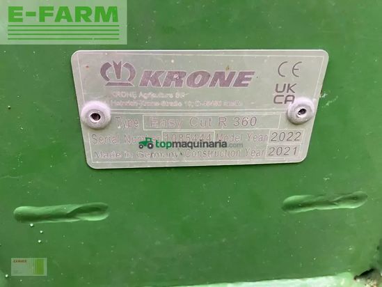 Cortacésped manual - Krone - easy cut r 360