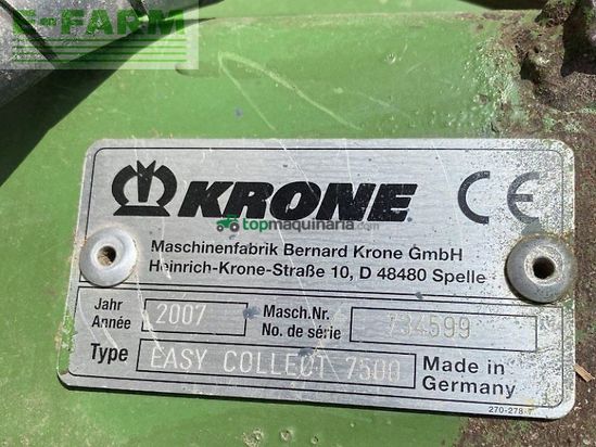 Cosechadora de Cereal - Krone - big x 650