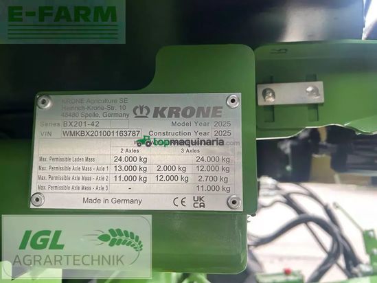 Cosechadora de Cereal - Krone - big x 630 (st 5) (bx201-42)
