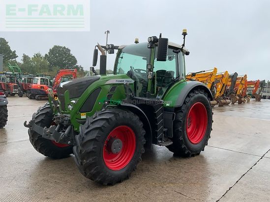 Tractor agrícola - Fendt - 724 profi plus tractor (st23447)