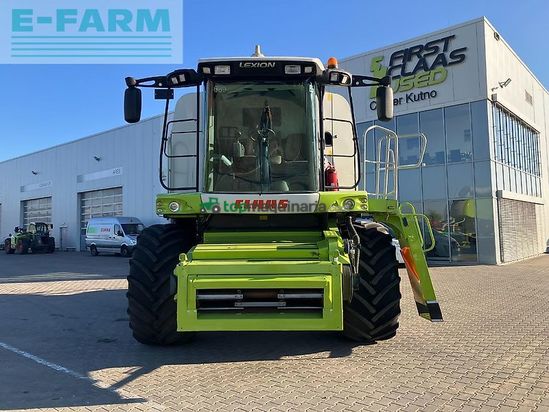 Cosechadora de Cereal - Claas - lexion 600 + v1050