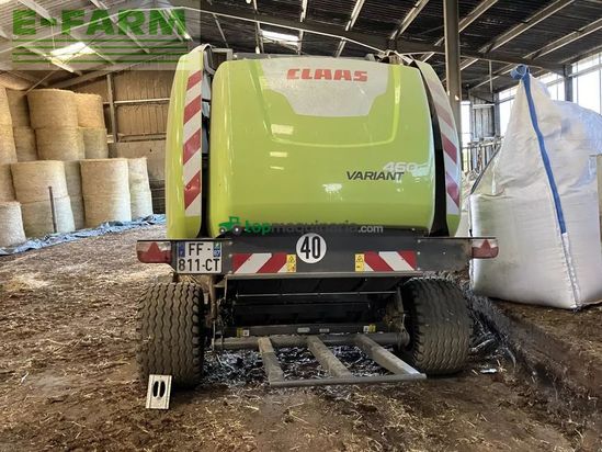 Empacadora gigant - Claas - variant 460 rf