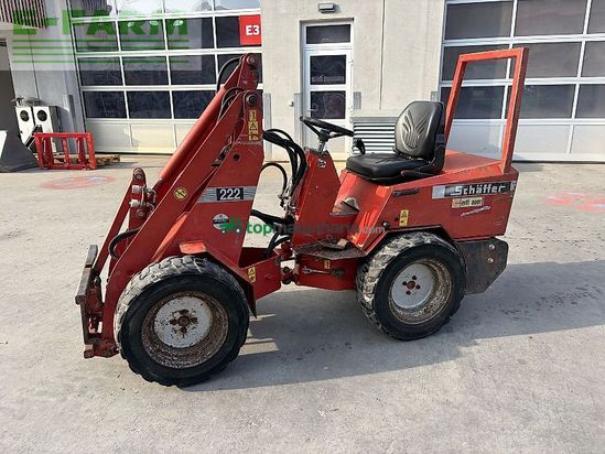Minicargadora - Schaffer - 222 hydrostat mit joystick