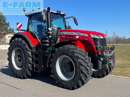Tractor agrícola - Massey Ferguson - mf 8740 s "exclusive ausstattung"