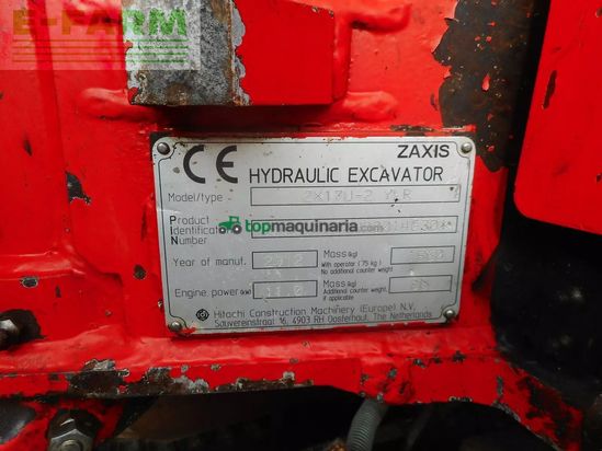 Excavadora - Hitachi - zx17u-2 ( 1.860kg ) mit powertilt