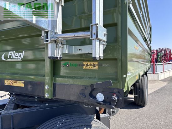 Remolqu agrícola - Fliegl - 18t kipper dk 180 maxum fox