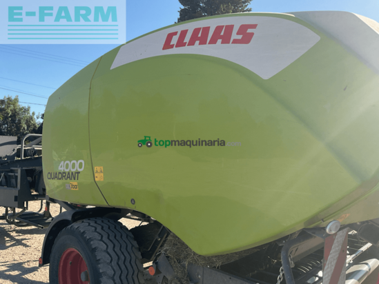 Empacadora gigant - Claas - quadrant 4000