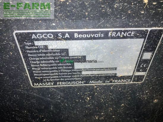 Tractor agrícola - Massey Ferguson - 5460 dyna 4 tiers 3