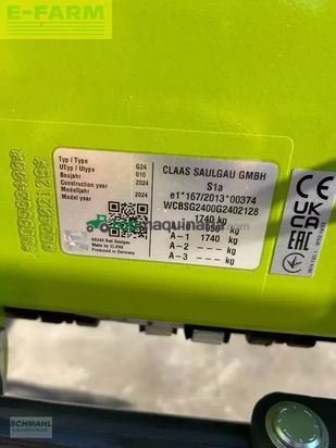 Rastrillo - Claas - liner 2800 trend