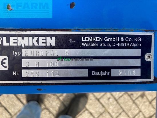 Arado - Lemken - europal 5 3 schaar