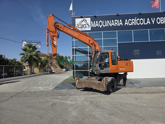 Excavadora de ruedas - HITACHI ZX160W