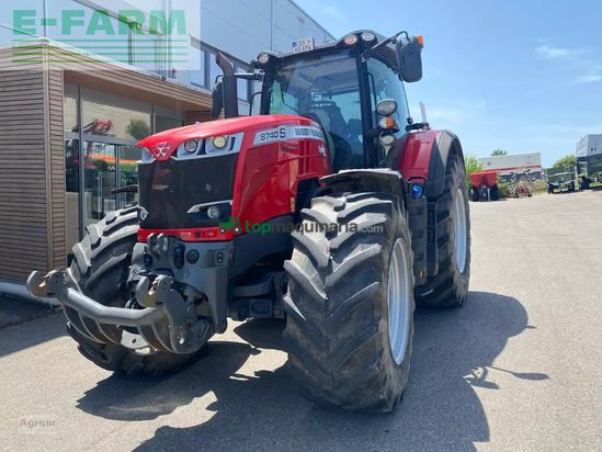 Tractor agrícola - Massey Ferguson - 8740 s dyna vt exclusive Exclusive