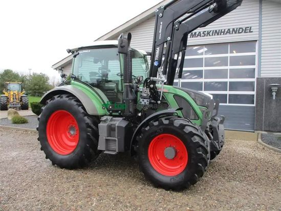 Tractor agrícola - Fendt - 514 vario med frontlæsser og frontlift