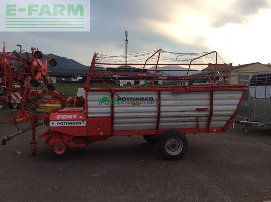 Cinta transportadora de forraje - Pöttinger - pony ii