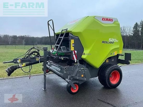 Empacadora gigant - Claas - rollant 520 rc