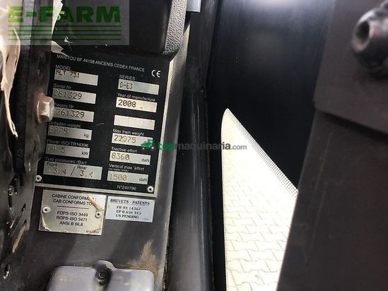 Telescopica -  - manitou mlt 731