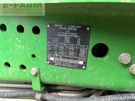 Tractor agrícola - John Deere - 6250r