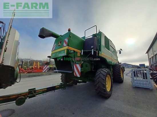 Cosechadora de Cereal - John Deere - c 670i hillmaster + 625r raps