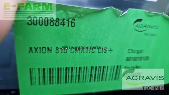 Tractor agrícola - Claas - axion 810 cmatic cis+ CMATIC CIS+