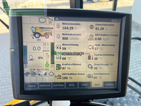 Cosechadora de Cereal - New Holland - cx 8.80
