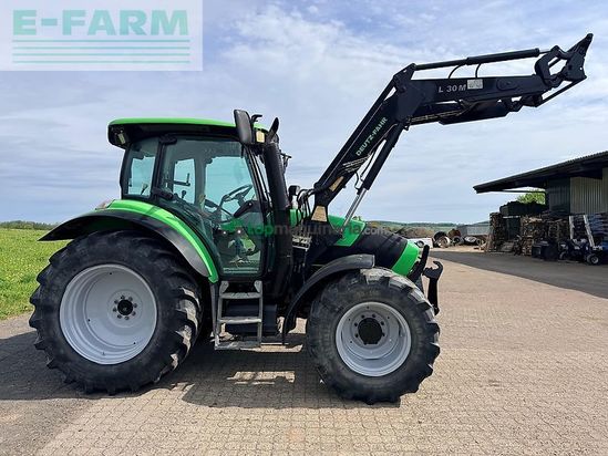 Tractor agrícola - Deutz-Fahr - agrotron k 100 mit frontlader