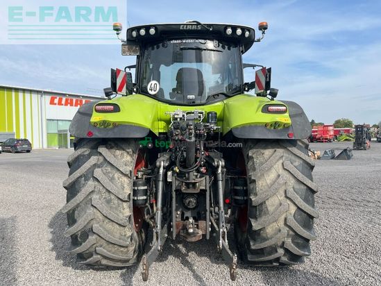 Tractor agrícola - Claas - axion 870 cmatic cebis, fkh + fzw, rtk